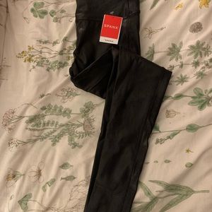 NWT Spanx faux leather leggings.